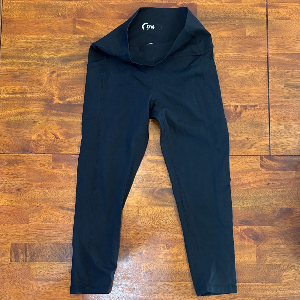 ZYIA Midnight Black Active Leggings